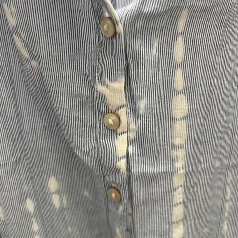 Lucky Brand Collar Popover Tie-Dye Blouse Shirt - size XXL - NWT - Picture 4 of 5